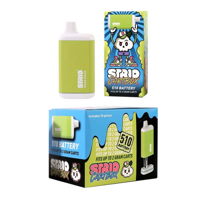 Strio Cartbox - Leather Edition - 510 Battery - 2 Grams