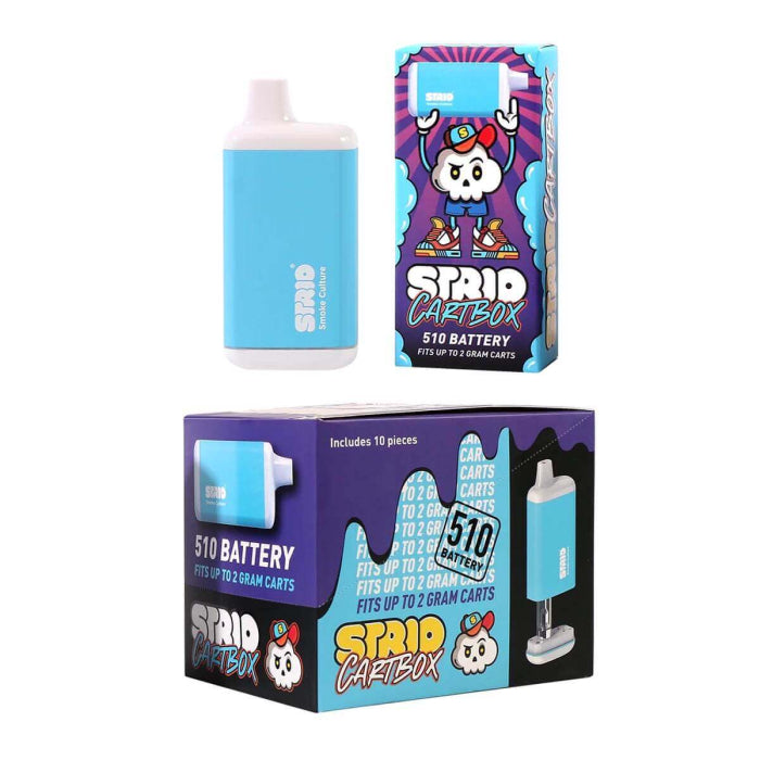 Strio Cartbox - Leather Edition - 510 Battery - 2 Grams