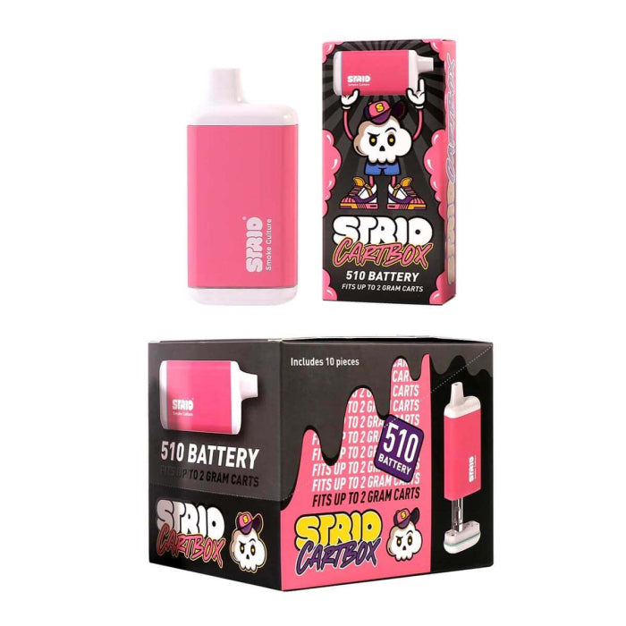 Strio Cartbox - Leather Edition - 510 Battery - 2 Grams