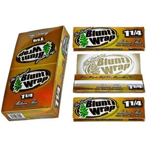 The Original Blunt Wrap Rolling Paper 1 1/4 Size - 24 In Box