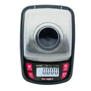 Truweigh Echo Digital Milligram Scale - 50 X 0.001 Gram - Black