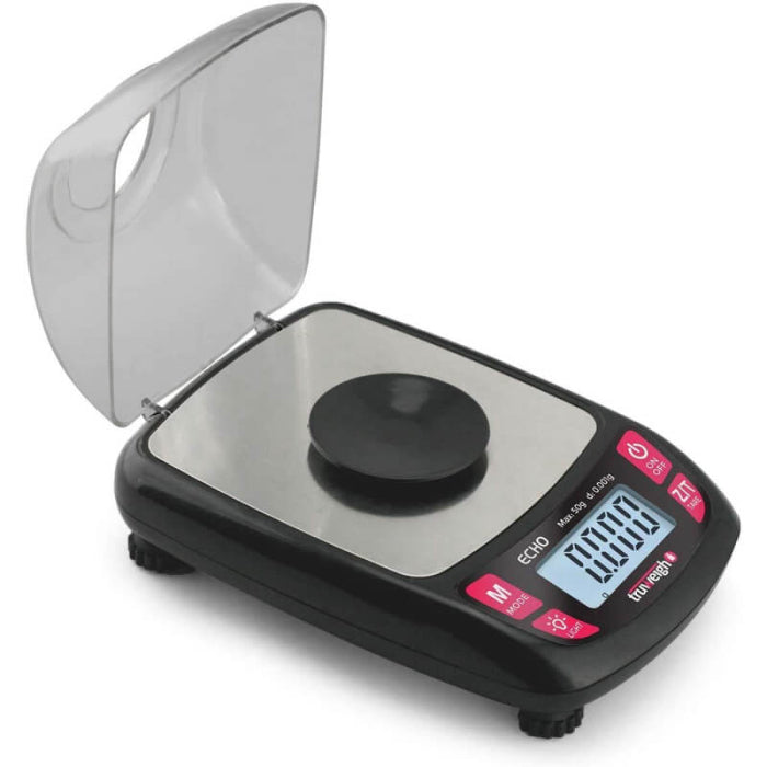 Truweigh Echo Digital Milligram Scale - 50 X 0.001 Gram - Black