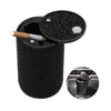 Usb Aroma Humidifier Car Ashtray With Diamond
