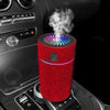 Usb Aroma Humidifier Car Ashtray With Diamond
