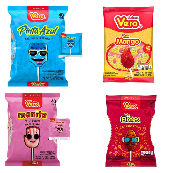 VERO LOLLIPOPS 40ct/Bag