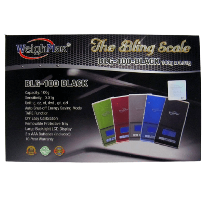 Weigh Max The Bling Scale - Blg-100 - 100g X 0.01g