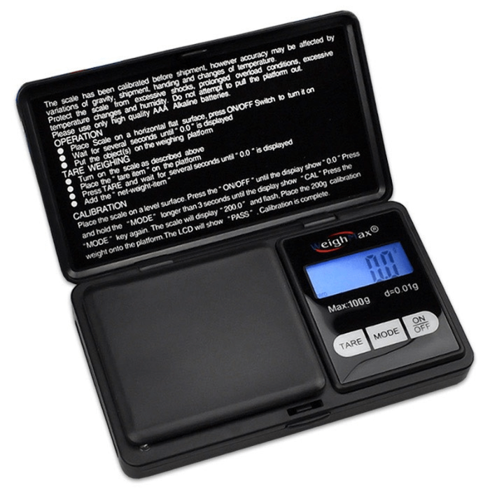 Weighmax - W-SM100 100 Grams X 0.01 Gram