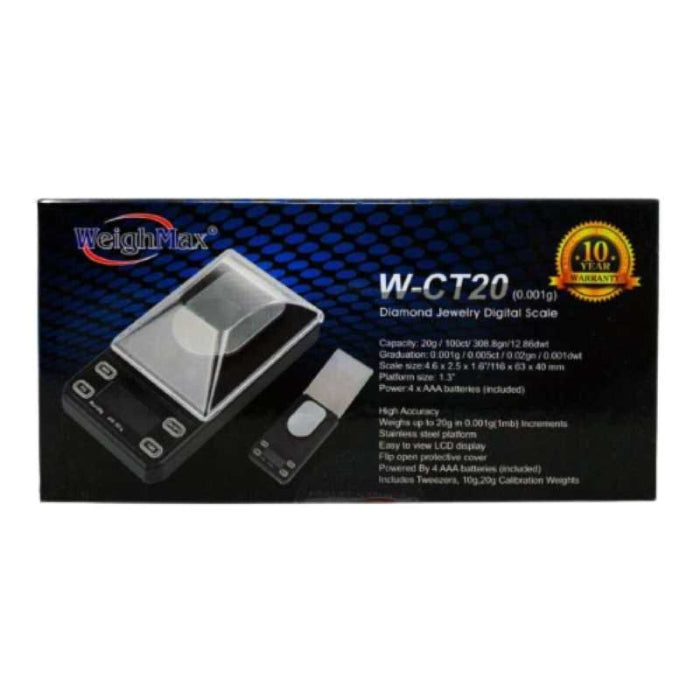 Weighmax Scale W - Ct20 - 20 Gram X 0.001 Gram