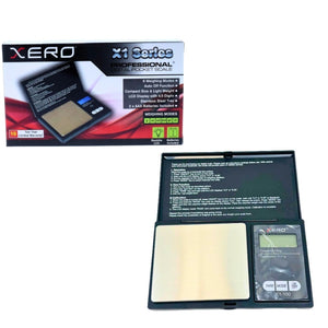 XERO DIGITAL SCALE 100g/200g x 0.01 - 650g/1000g x 0.1g X1 SERIES BLACK